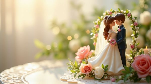 Personnalisez votre figurine de mariage pour un jour unique
