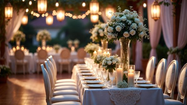 Décoration mariage chic et simple : astuces pour un style élégant et épuré